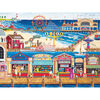 Family Hour Ocean Park Large 400 Piece Ezgrip Jigsaw Puzzle By Art Poulin