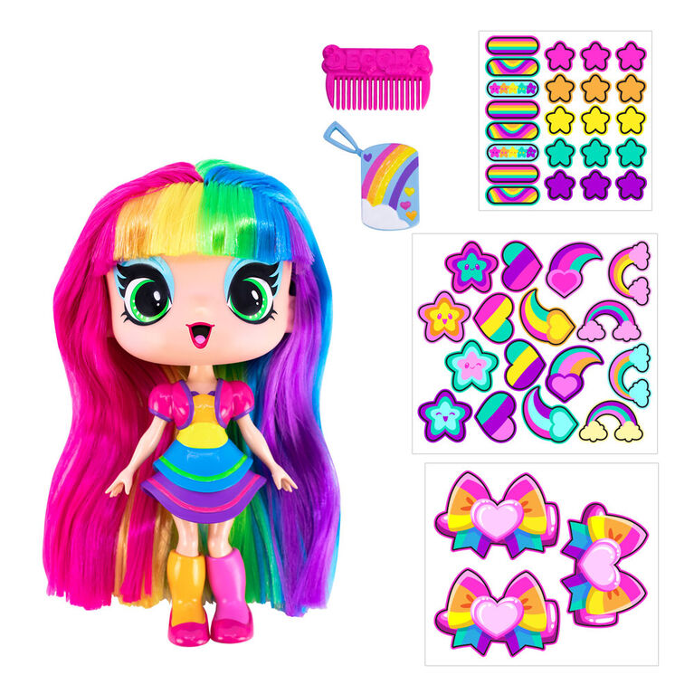 Poupées de collection Decora Girlz 5 po : Express & Decorate - Paquet mystère avec 8 surprises