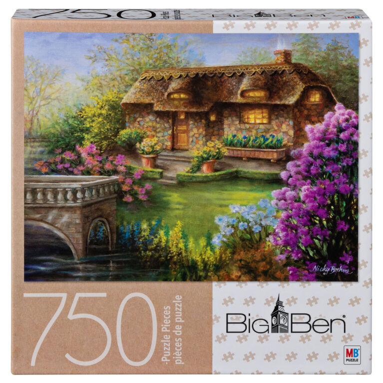Big Ben 750-Piece Adult Jigsaw Puzzle - My Summer Hideaway