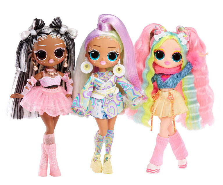 LOL Surprise OMG Sunshine Makeover Switches Fashion Doll with Color Changing Features