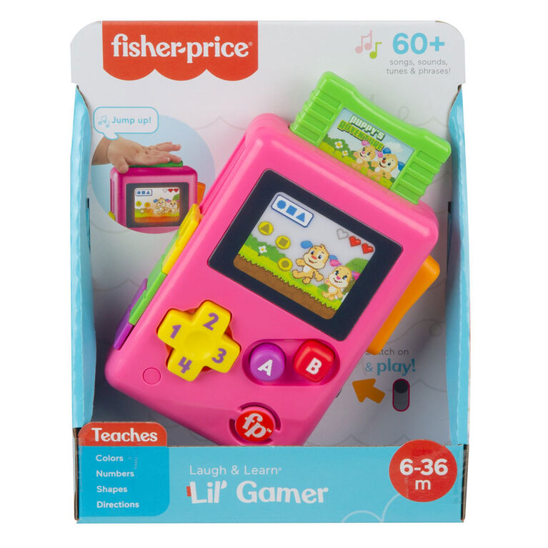 Fisher-Price - Rires et Éveil - Console de jeu portable - Édition anglaise