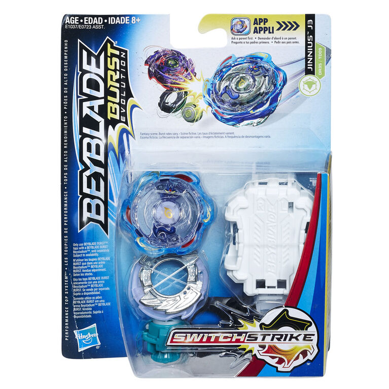 Beyblade Burst Evolution - Kit de départ SwitchStrike - Jinnius J3.