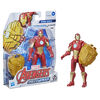 Marvel Avengers Mech Strike Iron Man Action Figure with Compatible Mech Battle Accessory