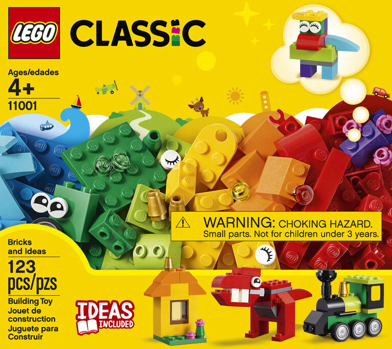 LEGO Classic Bricks and Ideas 11001 (123 pieces)
