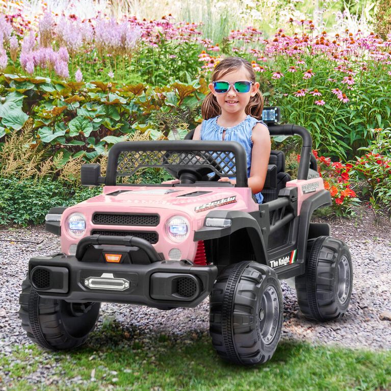 Voltz Toys Jeep with Remote, Pink
