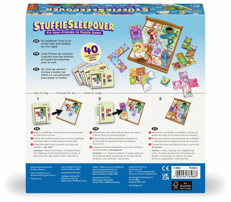 Sleepover D'Animaux en Peluche - Édition anglaise