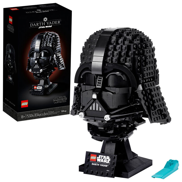 LEGO Star Wars TM Le casque de Darth Vader 75304 (834 pièces)