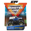 Monster Jam, Official Grave Digger The Legend Monster Truck, Die-Cast Vehicle, Retro Rebels Trucks Series, 1:64 Scale