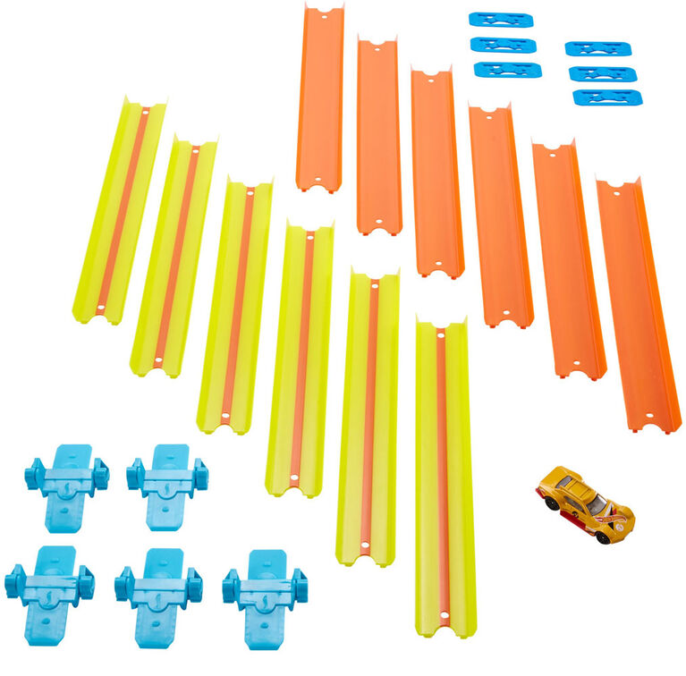 Hot Wheels Track Builder Fold Up Track Pack Assorted