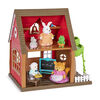 Li'l Woodzeez, Woodland School House Playset with Accessories - styles may vary