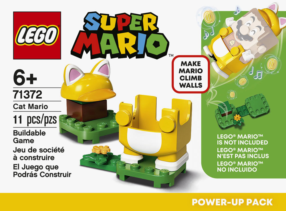 LEGO Super Mario Cat Mario Power Up Pack 71372 11 pieces Toys