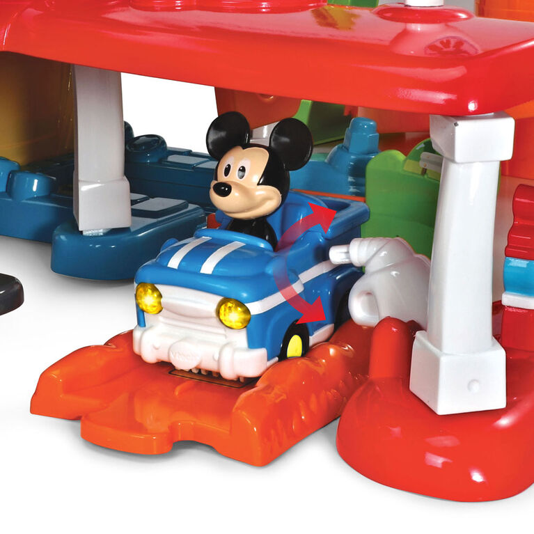 VTech Go! Go! Smart Wheels - Disney Mickey Mouse Gas & Go Repair Shop - Édition anglaise