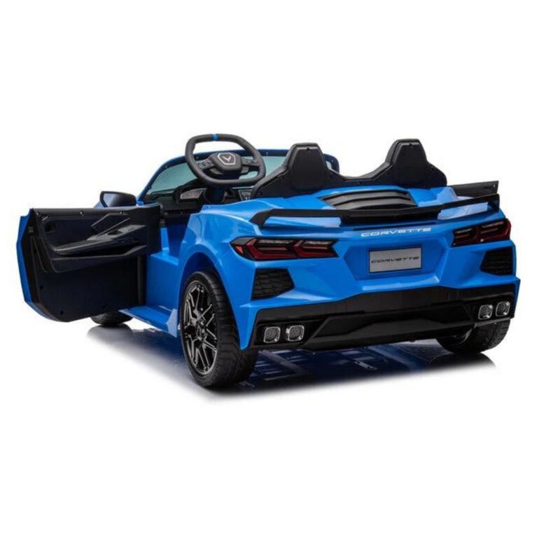 KidsVip 24V Licensed Corvette C8 W/RC- Blue