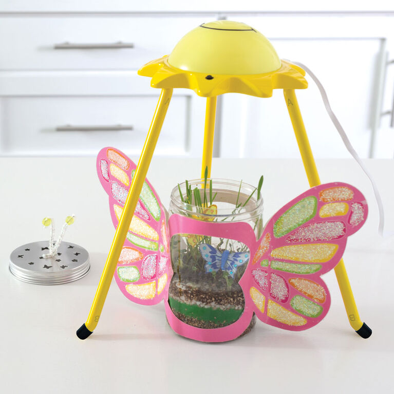 Sparkle N'Grow Butterfly Terrarium - English Edition