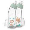 Balance+ Angled Bottle 9Oz 2Pack W Paci