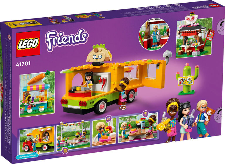 LEGO Friends Street Food Market 41701 Building Kit (592 Pieces)