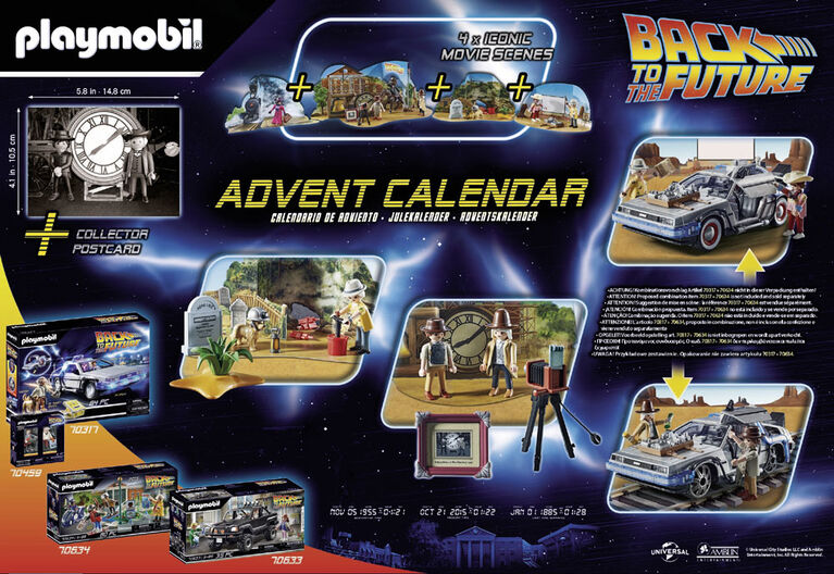 Playmobil - Back to the Future Western Advent Calender