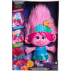 DreamWorks Trolls World Tour Color Poppin' Poppy Sounds Effects Plush - French Edition