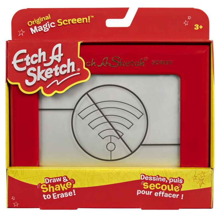 Etch A Sketch Classic, Jouet de dessin avec écran magique (les modèles peuvent varier)