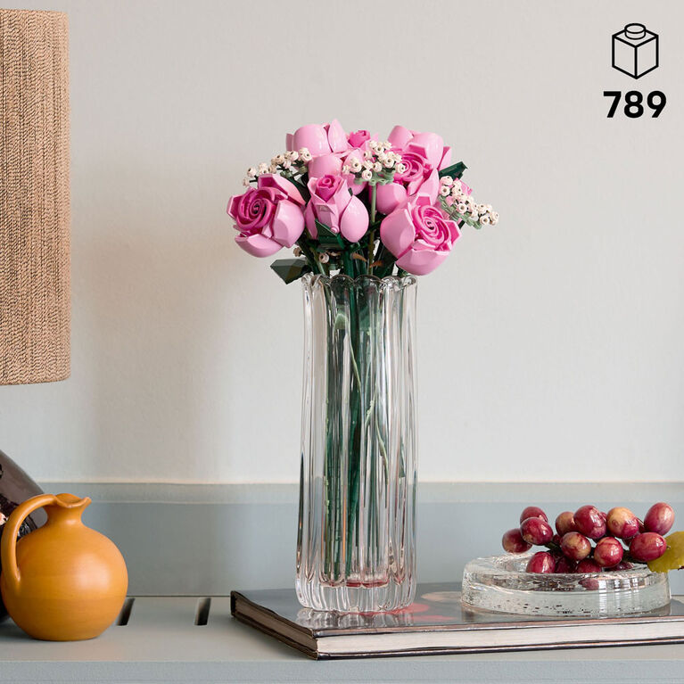 LEGO Botanicals Le Bouquet de Roses Roses, Ensemble de Construction pour Adultes 10374 LEGO Botanicals Le Bouquet de Roses Roses, Ensemble de Construction pour Adultes 10374