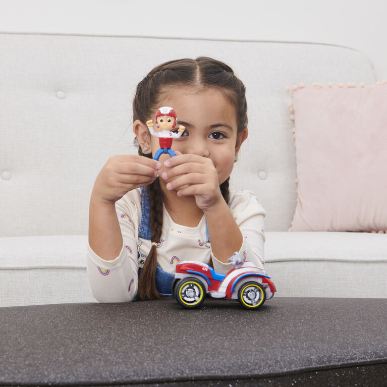 PAW Patrol, Rescue ATV de Ryder avec figurine à collectionner