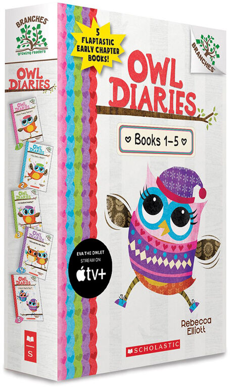 Owl Diaries Books 1-5: A Branches Box Set - Édition anglaise