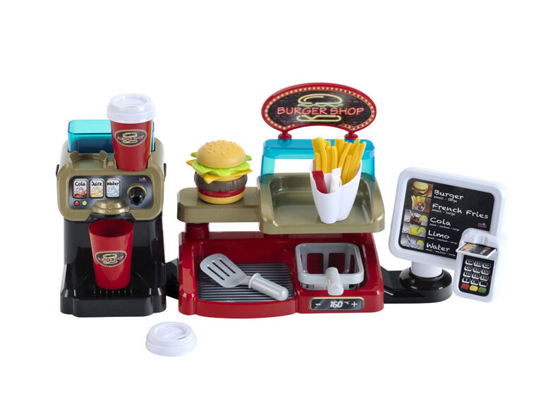 Stand à hamburgers, boîte fenêtre - Édition anglaise