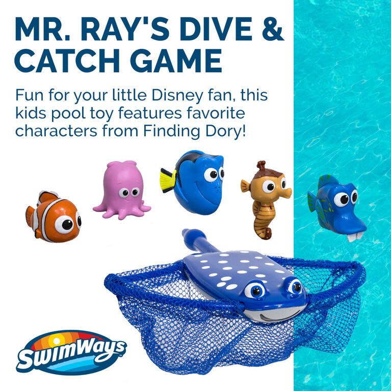 SwimWays Finding Dory Mr. Ray's Jeu de Plongée et de Capture