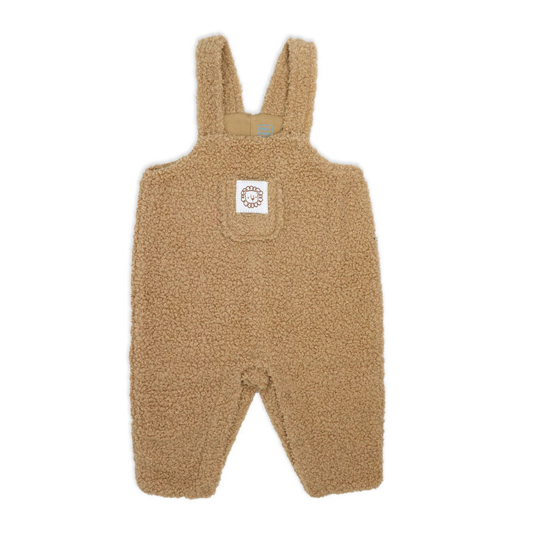 Baby Mode Ensemble pull Sherpa 3 pi&egrave;ces : Lion marron 24M