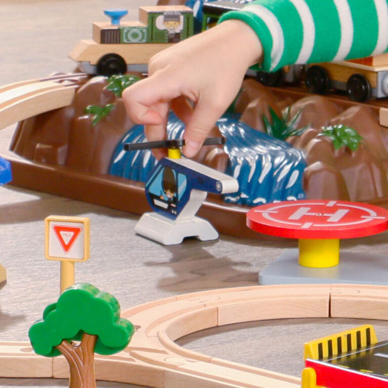 KidKraft - Ensemble Train en bois Bucket Mountain