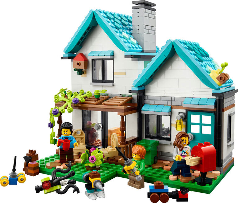 LEGO Creator Cozy House 31139 Building Toy Set (808 Pieces)