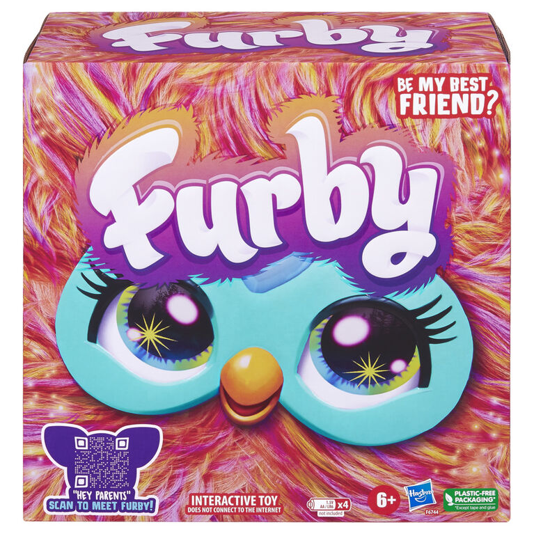 Furby Corail, peluche interactive - Version anglaise