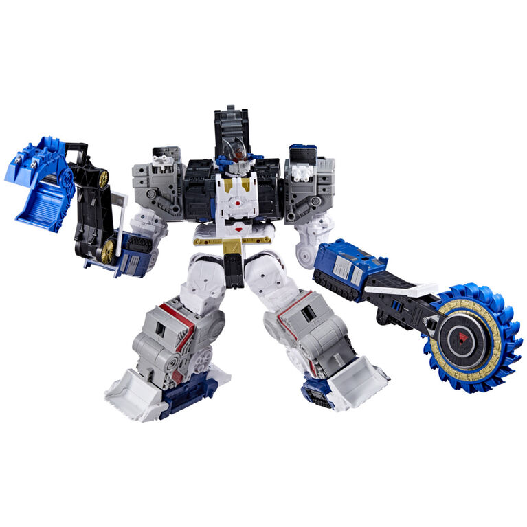 Transformers Toys Generations Legacy Series Titan Cybertron Universe Metroplex Action Figure, 22-inch