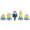Minions: The Rise of Gru - Pack de 5 Figurines Classiques