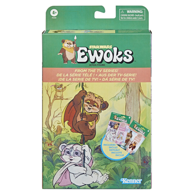 Star Wars The Vintage Collection Wicket W. Warrick & Kneesaa, Star Wars: Ewoks Collectible 3.75 Inch Action Figures 2-Pack