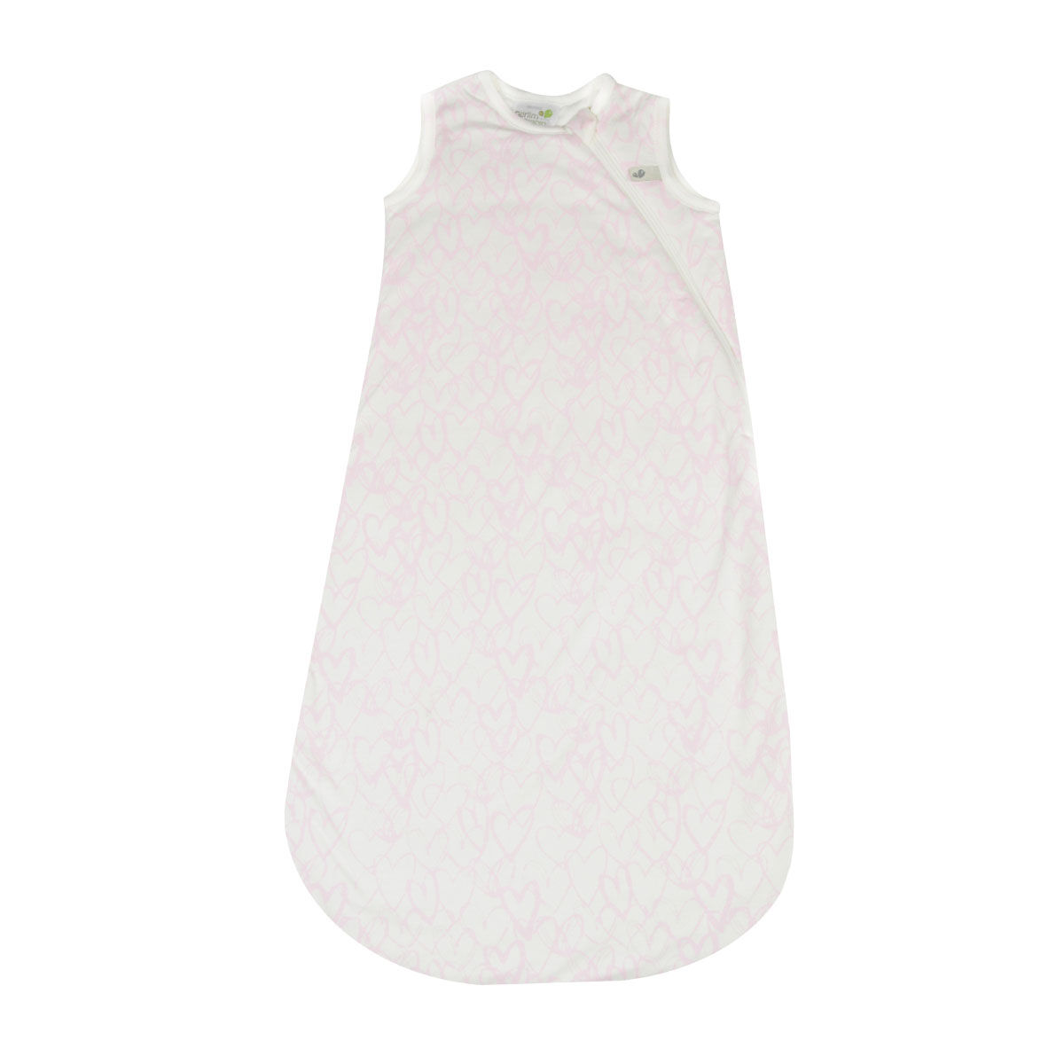 Perlimpinpin bamboo sleep bag (1 tog) 6-18 months- Hearts