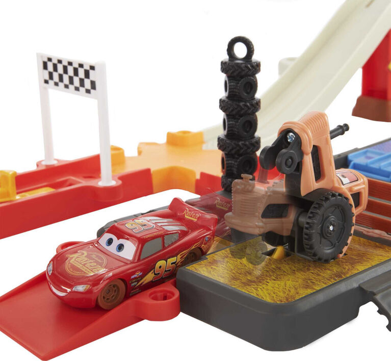 Disney Pixar Cars Race and Go Playset