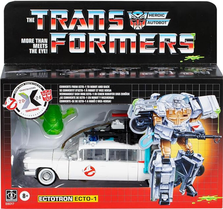 Transformers Ghostbusters Collaborative Mash Up! Ectotron Ecto-1 Action Figure