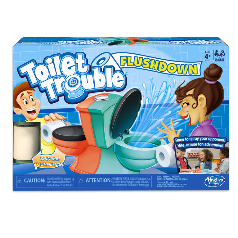 Hasbro Gaming Jeu Toilet Trouble Précipitation