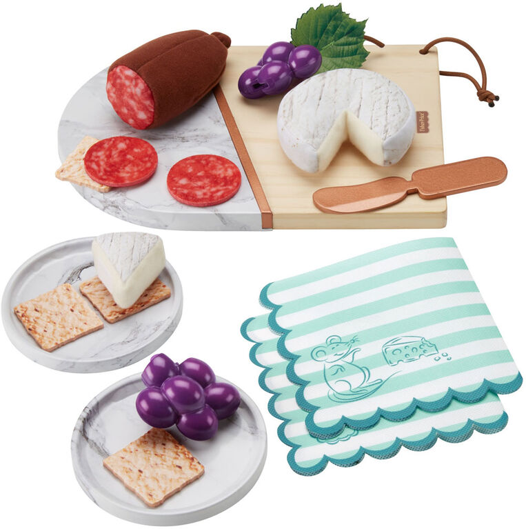 Fisher-Price - Des collations pour deux - Plateau de viande et fromage