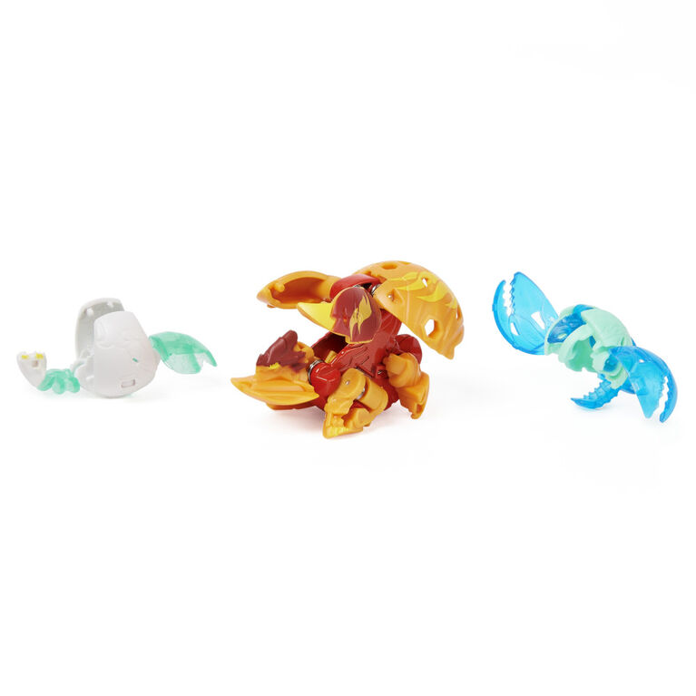 Bakugan Evolutions, Colossus and Nano Riptide and Siphon Platinum Power Up Pack