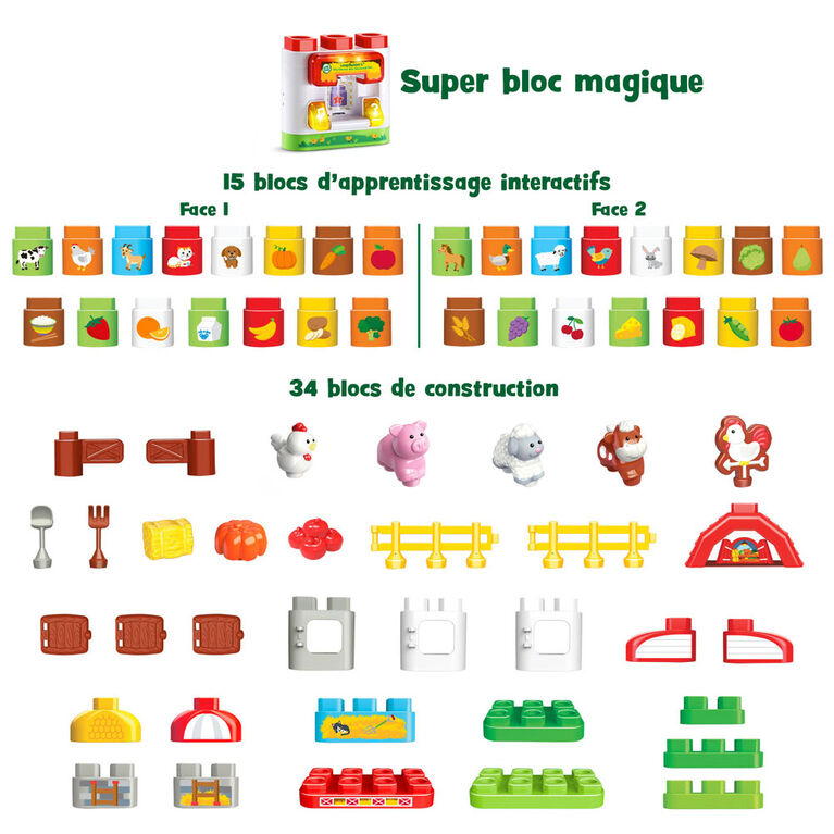 LeapFrog® LeapBuilders® Food Fun Family Farm - French Edition