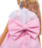 Barbie Deluxe Style Doll #3 in Pastel Pink Barbiecore Dress with Oversized Bow, Blond Hair