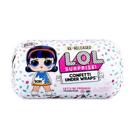 L.O.L. Surprise! Confetti Present Surprise - Re-released Doll with 15 Surprises