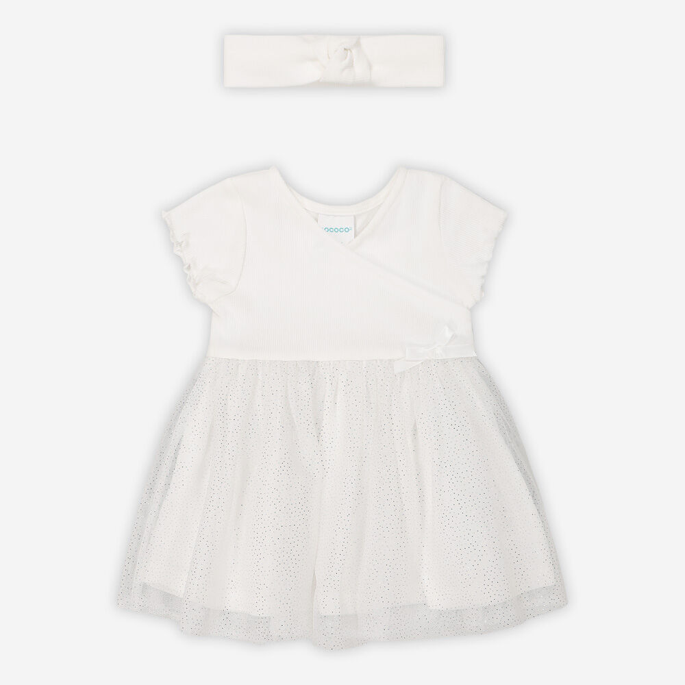 Baby girl dress and headband set clearance