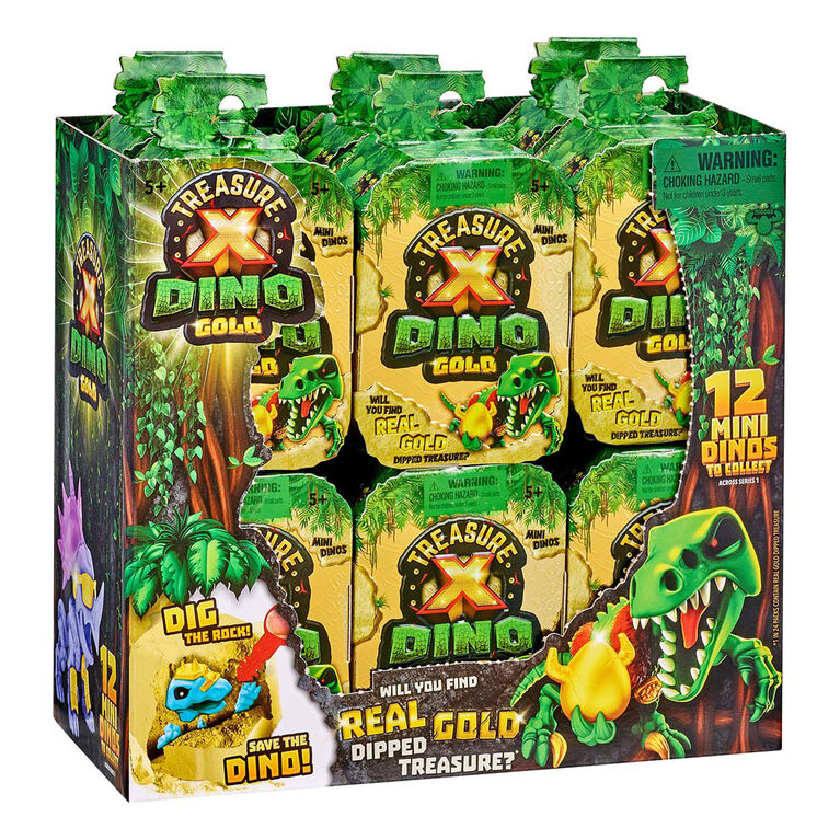 Treasure X-Dino Gold Single Pack - One per purchase