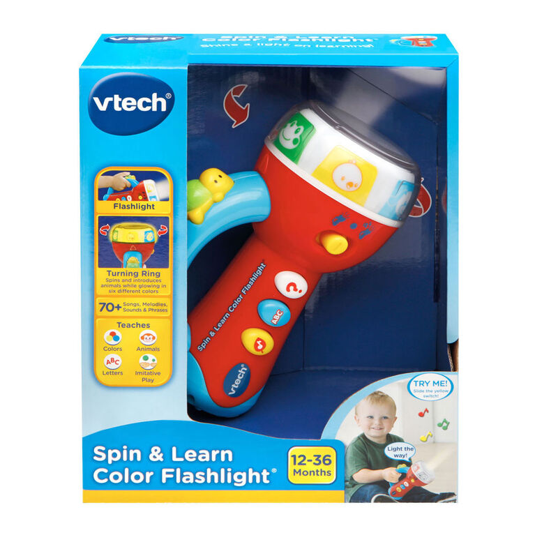 Vtech - Spin & Learn Flashlight - English Edition