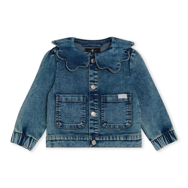 Veste En Jean 7 For All Mankind, Bleu, 4T