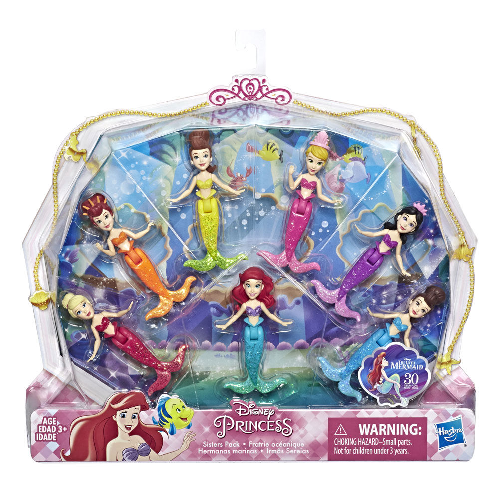 7 pack disney dolls