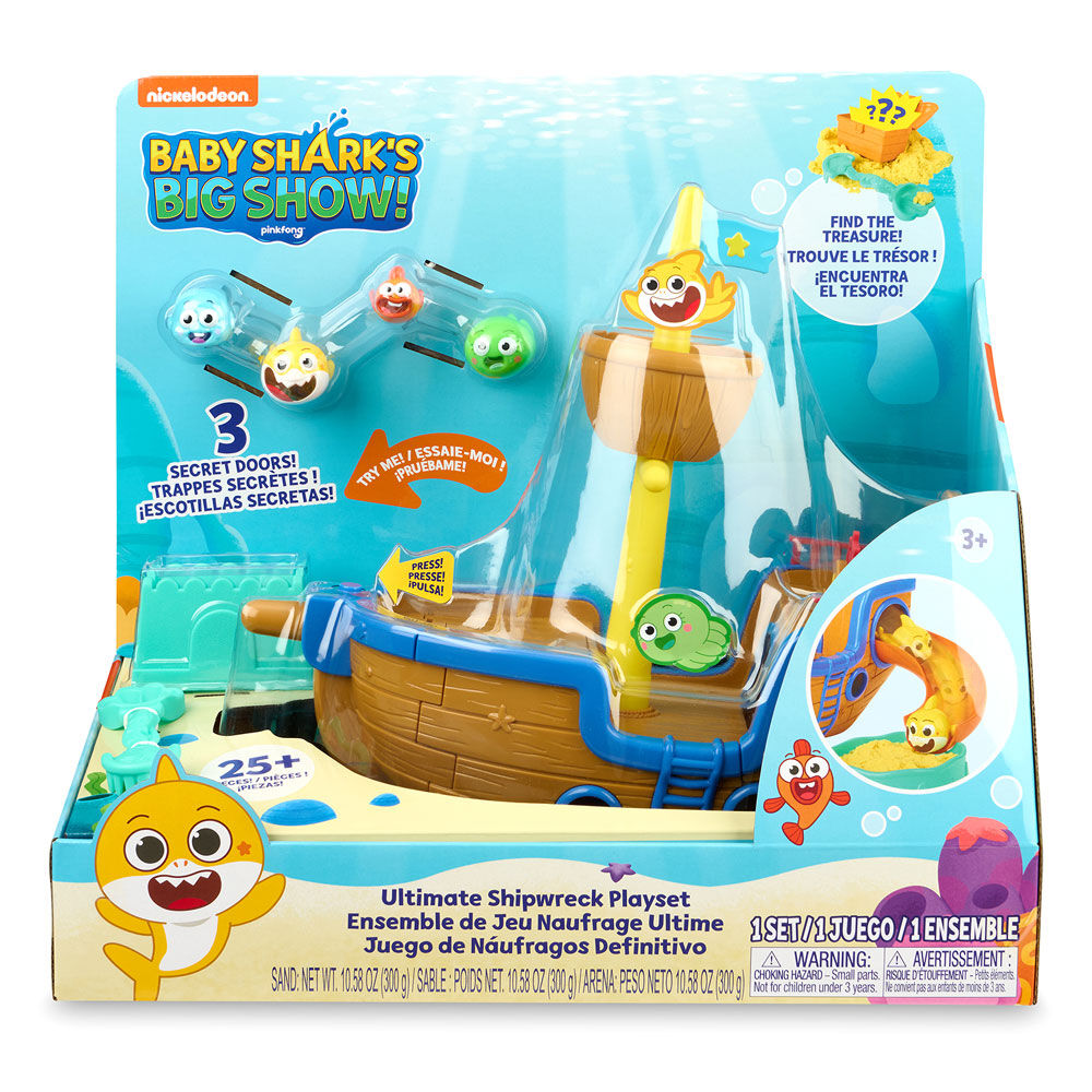Baby Shark Ultimate Shipwreck Playset